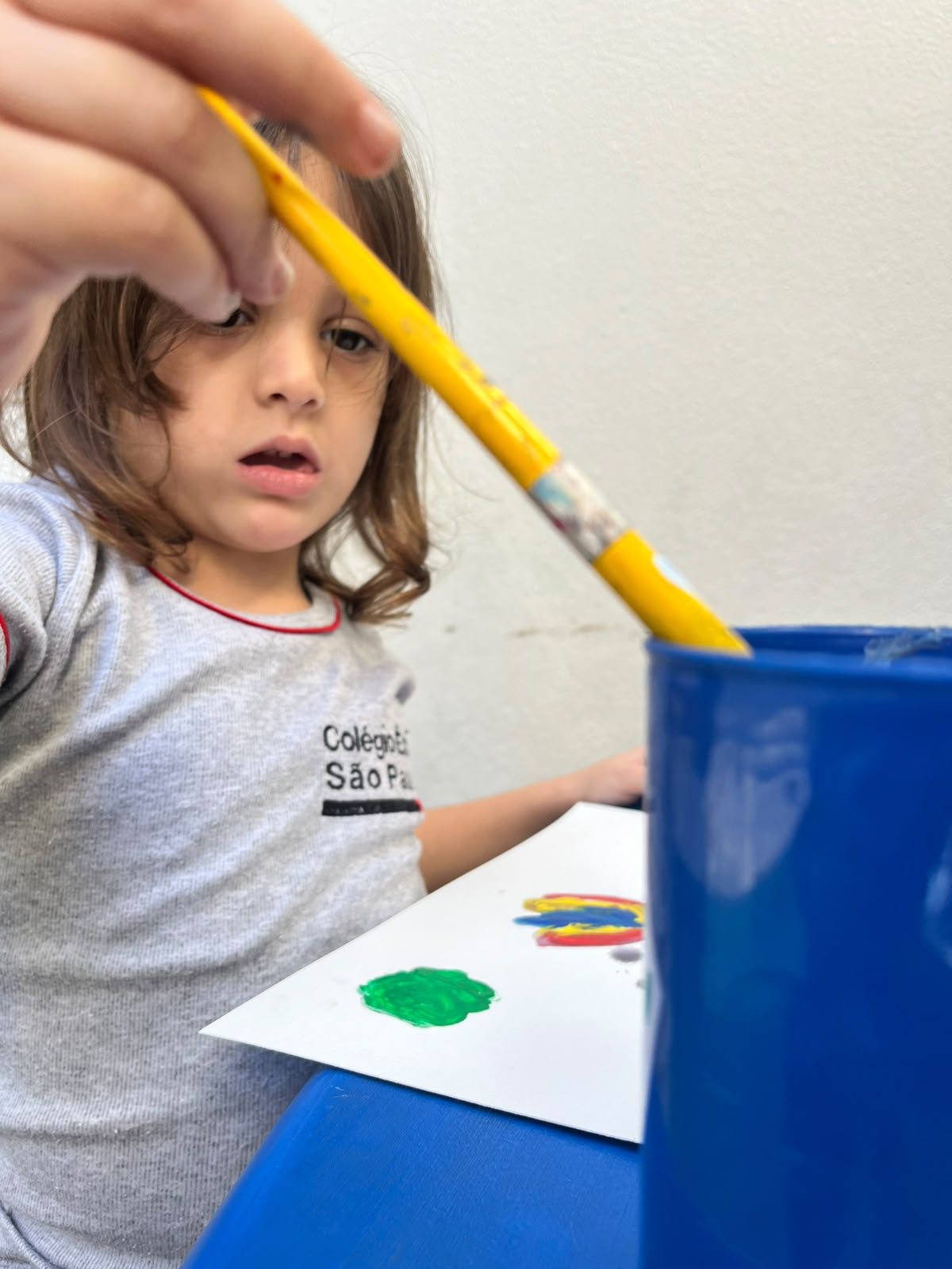 Atividade de pintura